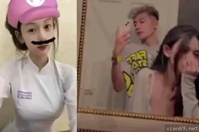 TikToker cantik dan berkilauan itu dikupas dari klip bercinta gila denganmu