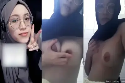 Ukhti Kacamata Cantik Pamer Toket Gede Ngentot Savage Indo